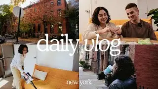 minha rotina morando em nova york, experimentando doces japoneses, exercício e ansiedade