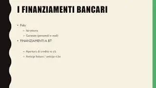 1 LA GESTIONE FINANZIARIA LEZ 1