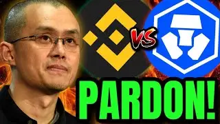 CZ Ex-Binance CEO Gets Presidential Pardon (Crypto.com THREAT ALERT!) CRO Coin VS Binance Coin