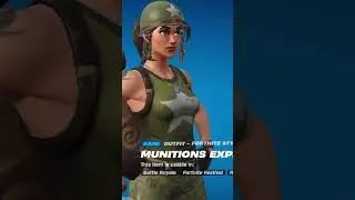 FORTNITE - Munitions Expert Has A Ponytail Now?