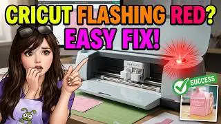 Как исправить мигающую красную кнопку питания Cricut