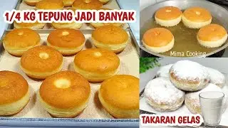 HASILNYA GEMBUL DAN MONTOK | DONAT TAKARAN GELAS