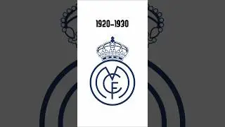 Evolution Of Real Madrid Logo 🤯😈 (+1M) #football #edit #fyp #realmadrid