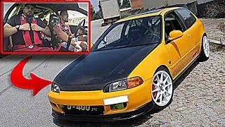 HONDA CIVIC TURBO com 5xx CV !!!