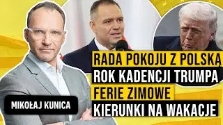 🔴 POLSKA W RADZIE POKOJU, ROK KADENCJI TRUMPA, FERIE ZIMOWE | Onet Rano.