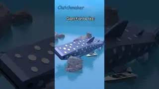 Giant Fish be like: #shorts #short #roblox #funny #robloxmemes