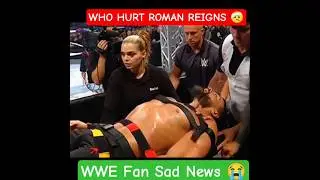 Roman Reigns Goes To Hospital😭 Wwe Sad News 🤕