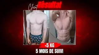 T&Eacute;MOIGNAGE DE MATHIAS &mdash; 5 MOIS DE SUIVI, +5 KG DE MUSCLE
