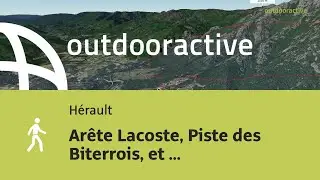 randonn&eacute;e dans l'H&eacute;rault: Ar&ecirc;te Lacoste, Piste des Biterrois, et Cascade d'Albine