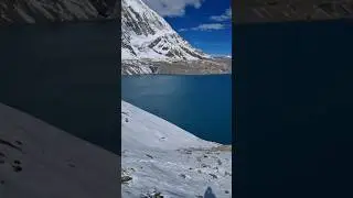 Tilicho lake 🇳🇵#fypシ #travel #nature #shorts #explore