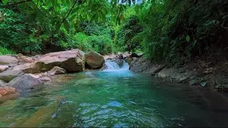 4K-HDR | River Water Flow for Deep Sleep and Emotional Healing | Nature Ambience for Stress Relief