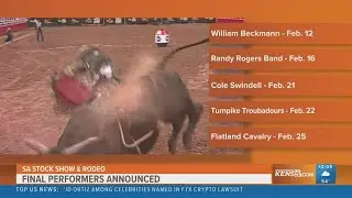 San Antonio Stock Show & Rodeo announces final lineup for 2023