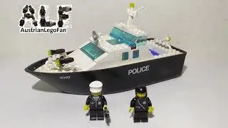 Lego Classic 4010 Police Rescue Boat / Polizeiboot - Lego Speed Build Review