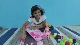 meri doll ke liye naye kitchen set#play#dolls#short#kidsvideos #youtubeshort