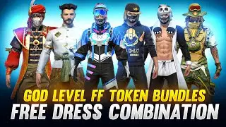 TOP 15 GOD LEVEL FF TOKEN BUNDLES FREE DRESS COMBINATION || NO TOP UP DRESS UP || MAD HYPER GAMING