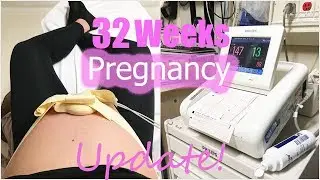 32 WEEK PREGNANCY UPDATE| BABY #3| PREECLAMPSIA SYMPTOMS