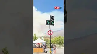 Est&aacute; en cercan&iacute;as del Claro Arena: incendio forestal en Las Condes activa tercera alarma