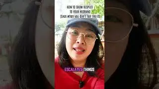 HOW TO RESPECT YOUR HUSBAND -DO NOT BE ANGRY RIGHT AWAY!