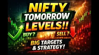 NIFTY Levels Tomorrow &ndash; Don&rsquo;t Miss These Key Points #trading #nifty #forex #livestream