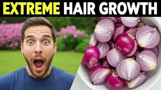 Onion Juice for Hair Growth | Stop Hair Loss Naturally (UK & US Home Remedy)