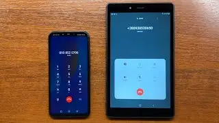 Huawei Nova 3i 2018 & Samsung Tab A 8.0 2019 Incoming & Outgoing Calls (Android 9 & 11)
