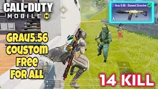 GRAU 5.56 Custom Free For All Gameplay in COD Mobile Season 11! | OP Gunsmith 