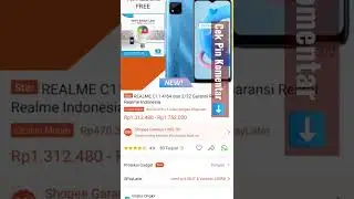 realme c11 new termurah #realme  #hpmurah #hpkeren #shorts #shopee #shopeehaul #shortvideo #shop