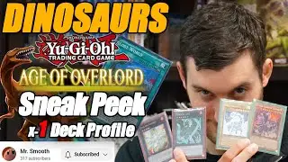 Dinosaur Deck Profile Yu-Gi-Oh Tournament | AGOV SNEAK PEEK 👀 / X-1 @mr.smooth465 | October 2023 🦖