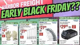 Ранние предложения &laquo;Черной пятницы&raquo; от Harbor Freight ??? 🛠 (до 26 ноября) &mdash; мгновенная экономия ...
