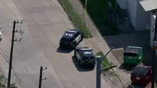 Homeless man found shot in the head outside furniture store, HPD says; Suspect on the run