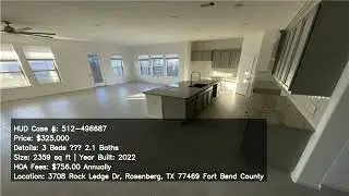 512 496687 3708 Rock Ledge Dr Rosenberg TX 77469 Fort Bend County