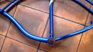 Beach cruiser bike build apdate.