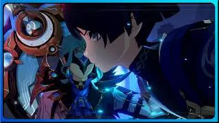 Cutscene Animation - Wanderer Saved The Traveler From Dottore | Genshin Impact [Luna IV]