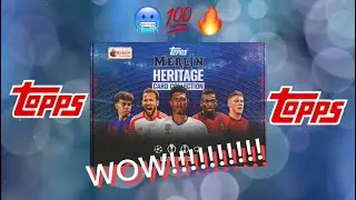 TOPPS MERLIN HERITAGE OPENING 2024!!! - ASMR #topps #footballcollectibles #asmr #matchaattax