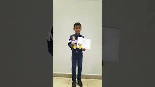 medle cup and certificate 🏅💯💯