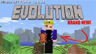 Minecraft ALPHA 1.0.11 - COWS, BOATS and More (Minecraft Evolution Ep11)