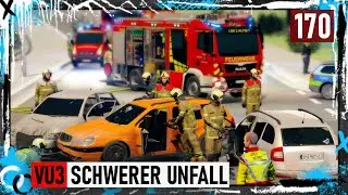 EM5 #170 | 🚒B3 und MANV nach Verkehrsunfall | Emergency L&uuml;denscheid