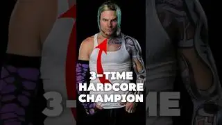 How Jeff Hardy lost all of his Hardcore Titles #wwe #wrestling #shorts