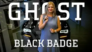 Автообзор RR Ghost Black Badge. Rolls-Royce. Черный ролс ройс забирает джекпот!