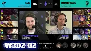 CLG vs Immortals | Week 3 Day 2 S11 LCS Spring 2021 | CLG vs IMT W3D2