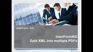InterformNG: Split XML into multiple PDFs