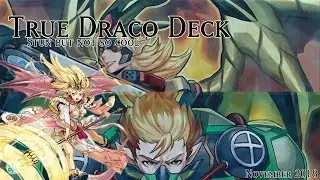 Yu-Gi-Oh! True Draco Deck November 2018! Stun decks never die!!