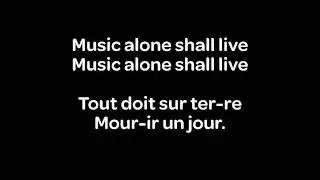 Music Alone Shall Live