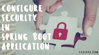 Spring boot security auto configuration tutorial using starter dependency