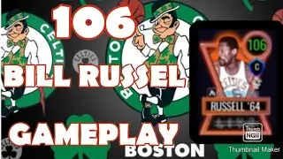 106 BILL RUSSEL GAMEPLAY IN NBALM!!!