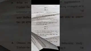 2024 Marketing management question paper igu #marketingmanagement#exam #questionformat #bcom