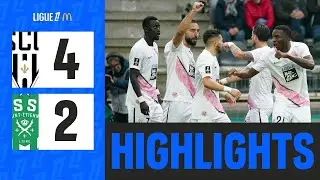 Victoire SPECTACULAIRE d'Angers contre Saint-&Eacute;tienne | 9&egrave;me journ&eacute;e - Ligue 1 McDonald's 24/25