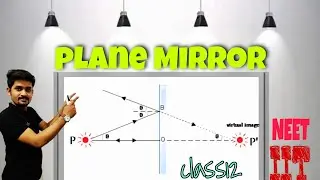 Class12/Geometrical optics//Formation of image in plane mirror//IIT-JEE//NEET//CHEMISTRY WALLAH