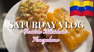 Almuerzo navide&ntilde;o venezolano en casa | Vlog de s&aacute;bado 🎄🇻🇪