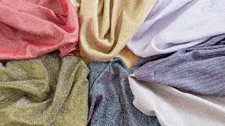 Iridescent Metallic Glitter Lurex Fabric for Prom Gowns 39003